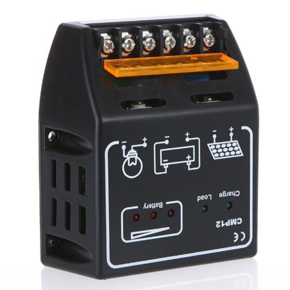 Solar Controller 10a 12v/24v Solar Charge Controller Solar Panel Battery Regu...