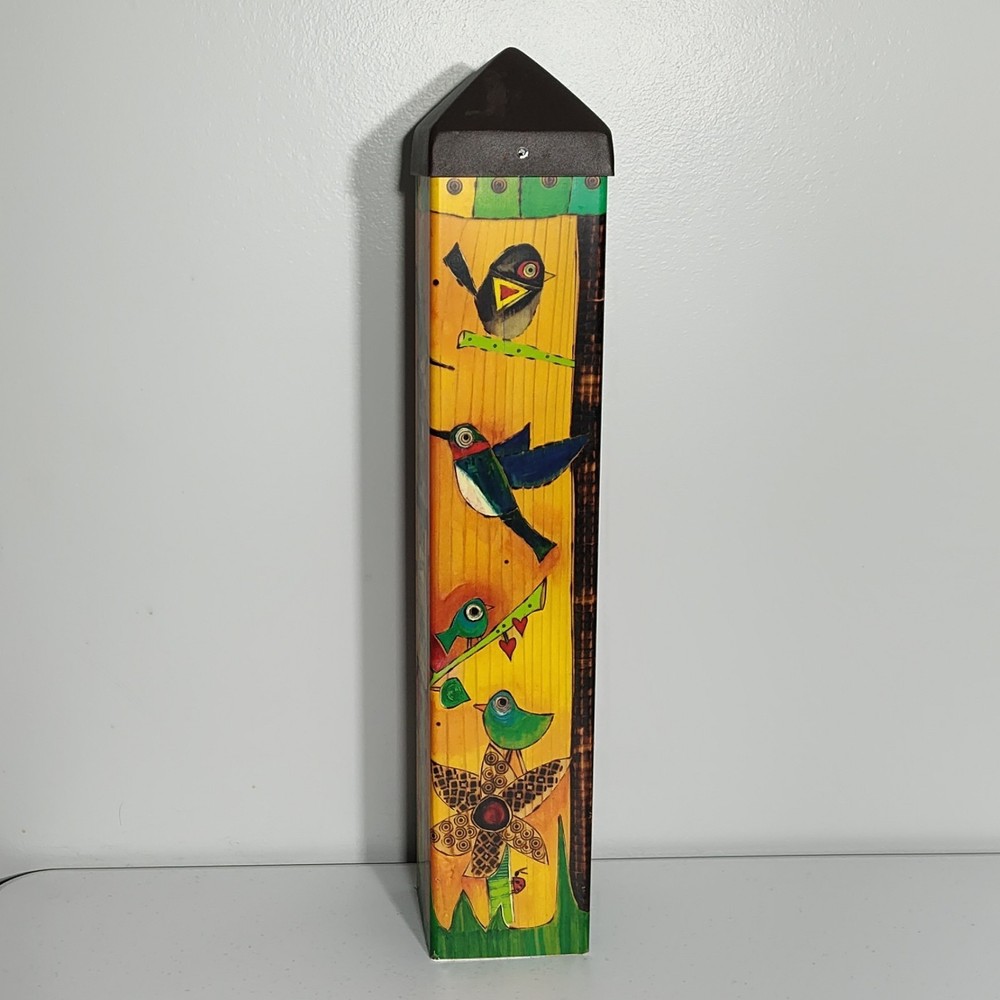Studio M PL1021 20" PVC Art Pole "Feed the Birds"