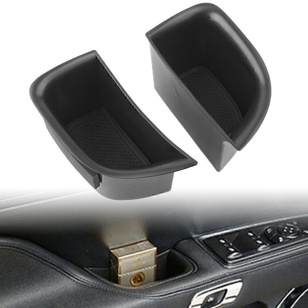 Front Door Armrest Storage Box Tray Bin Kit For Continental 17-18