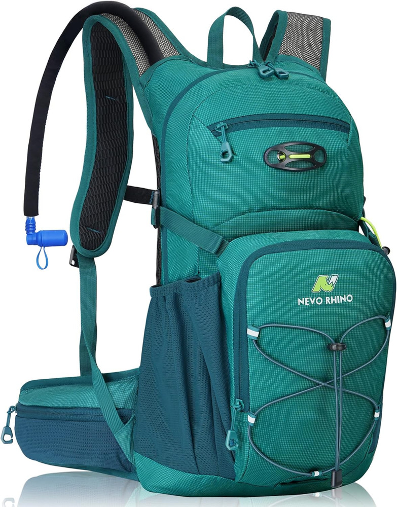 Hydration Backpack, 18L Multipurpose Hiking Backpack with 3L Water Bladder, Wate