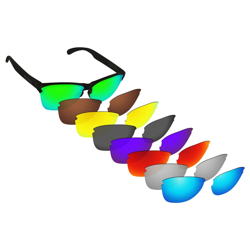 Hawkry Polarized Replacement Lens for-Oakley Frogskins Lite OO9374 - Multiple