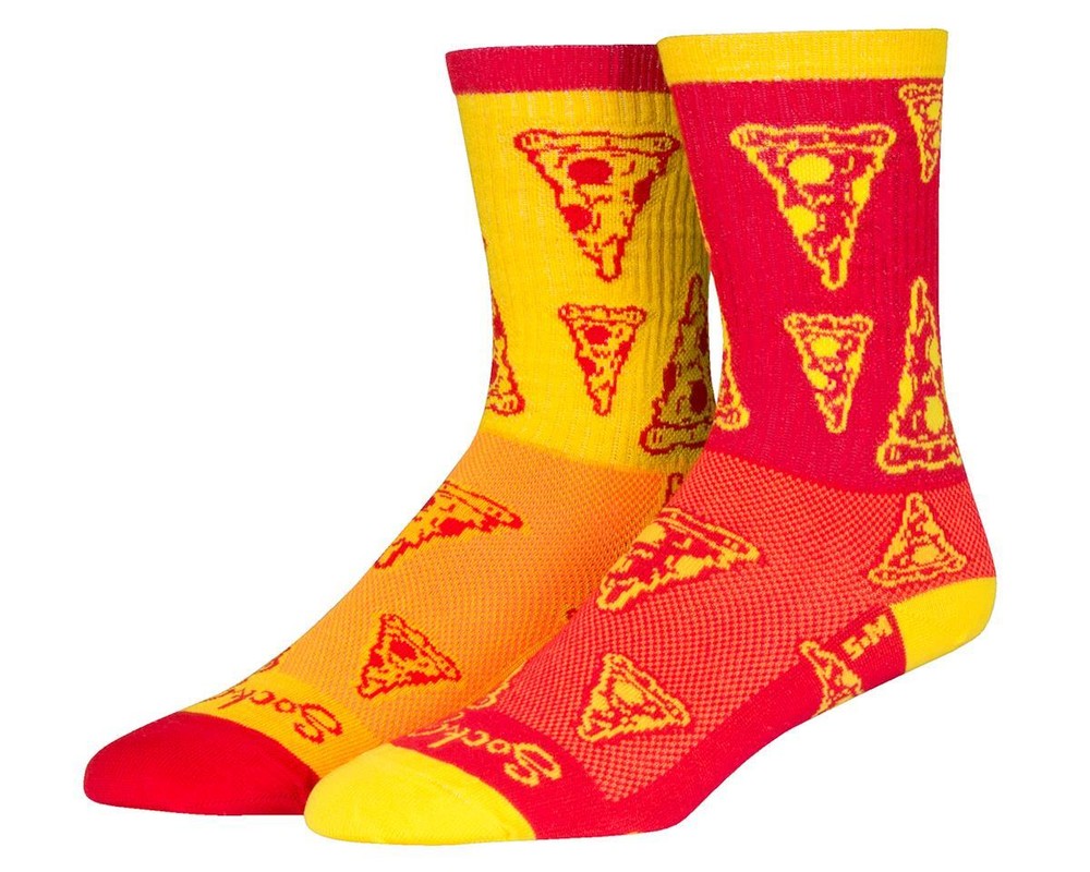 Sockguy 6" Socks (Pizza)
