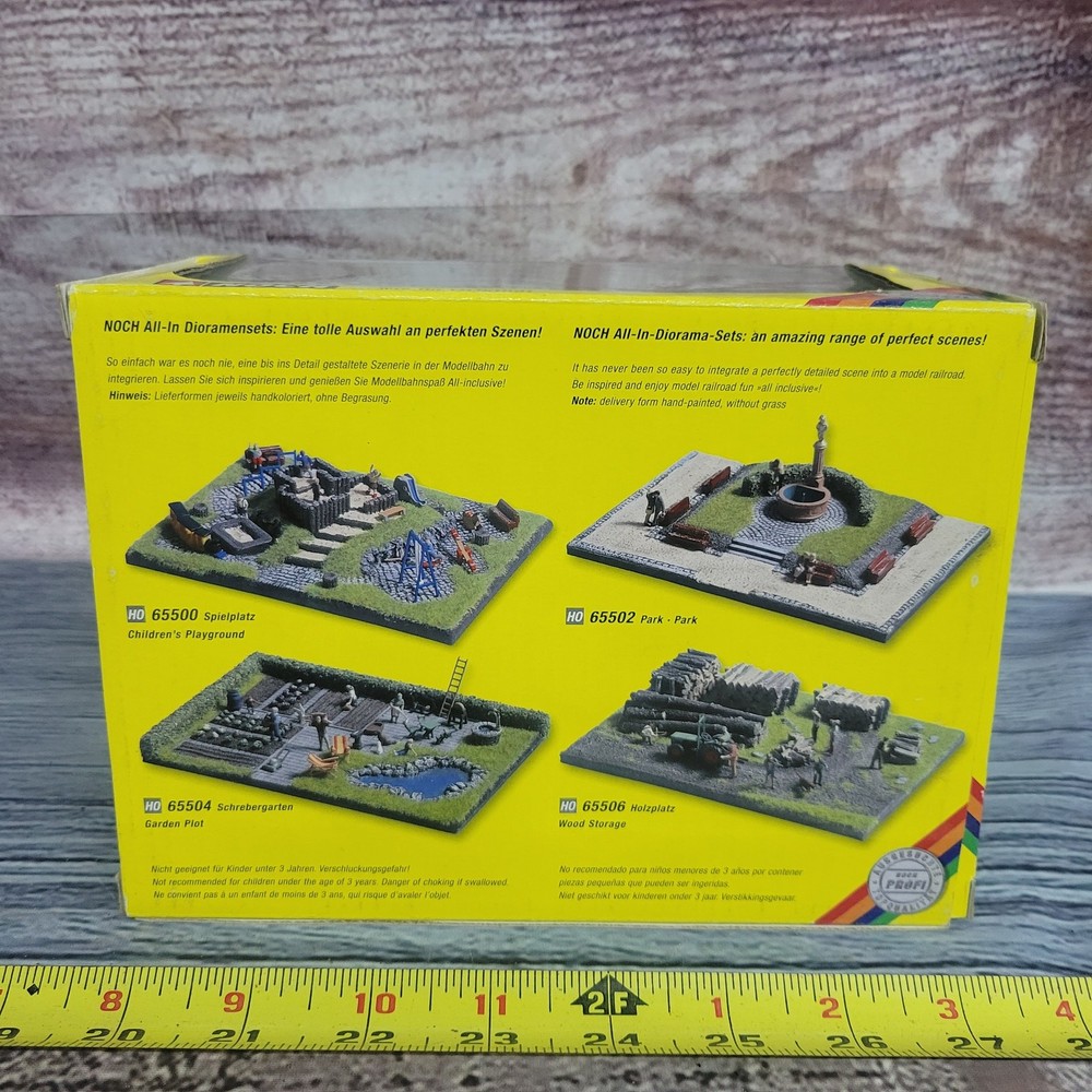 NOCH - Garden Plot - HO - Model Kit - 65504 - sealed diorama