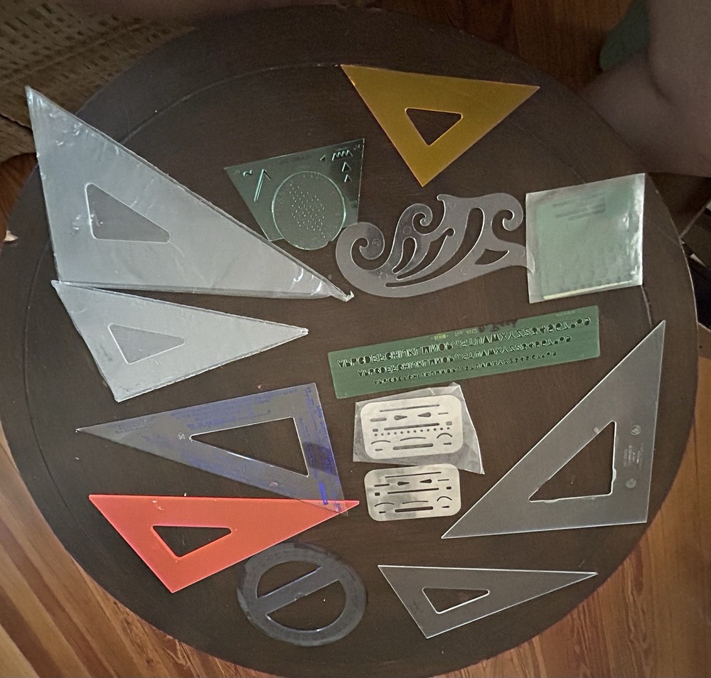 VINTAGE (DRAFTING/ ARCHITECT) TOOLS/ Various COMPONENTS/ SEE PHOTOS