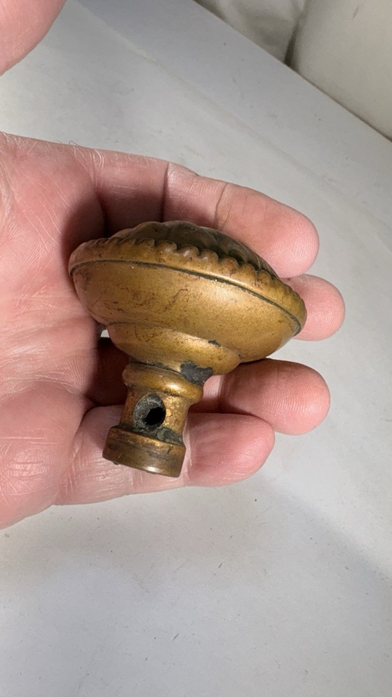 One antique door knob Roanoke Pattern A