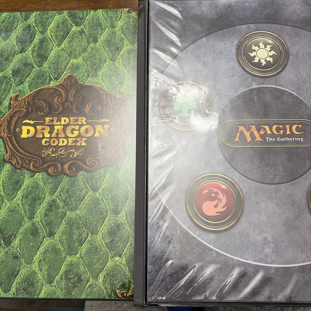 MTG 5 Mana Symbol Portfolio Card Binder Ultra Pro 2011 Magic Elder Dragon Codex