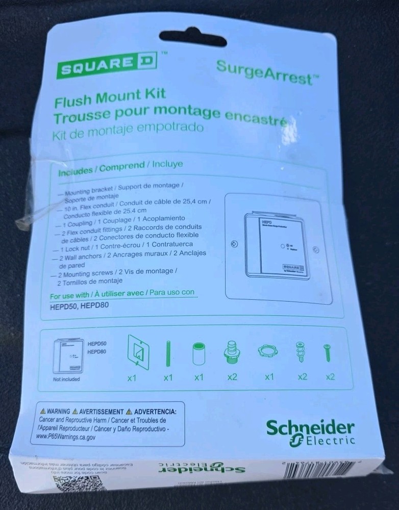 Square D Flush Mount Kit SurgeArrest