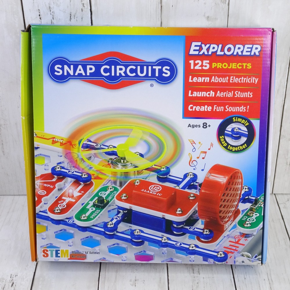 Elenco Snap Circuits Skill Builder Explorer Science Set 125 Projects STEM SC-125