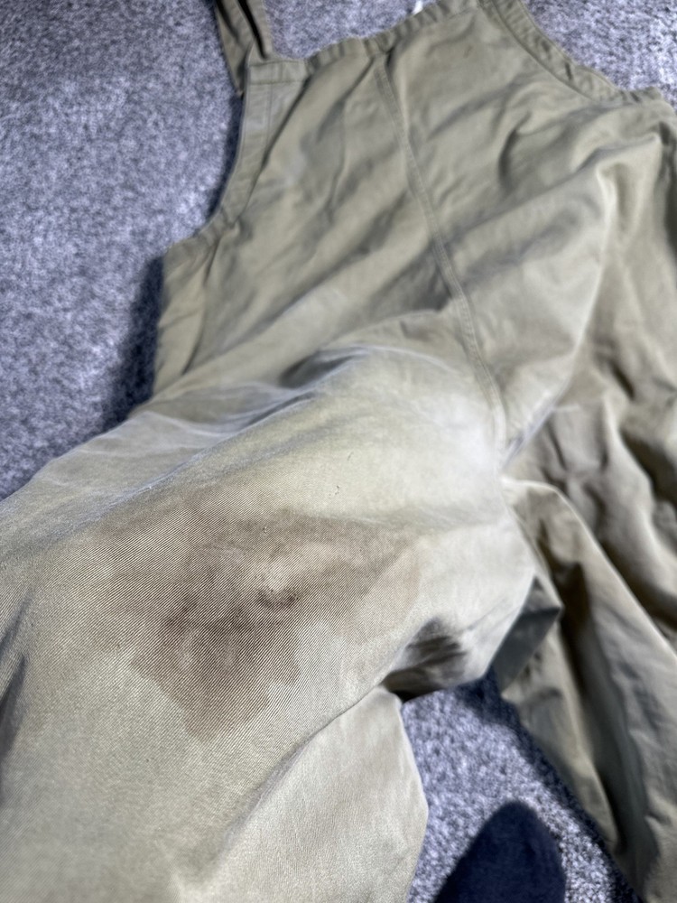 WW2 40s US Army Second Pattern Tanker Bib Overalls