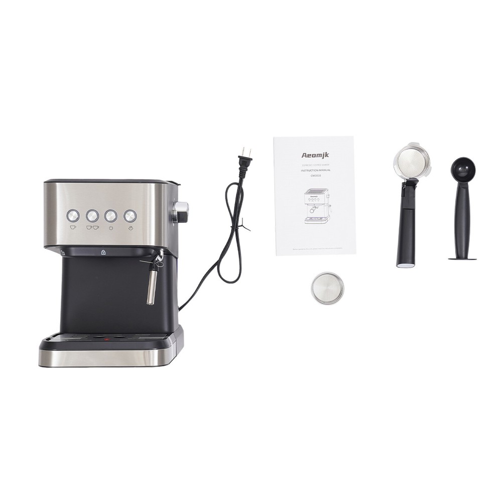 Spoon&Tamper Small Drip Coffee Machine,1.5L Semi-automatic Coffee Machine