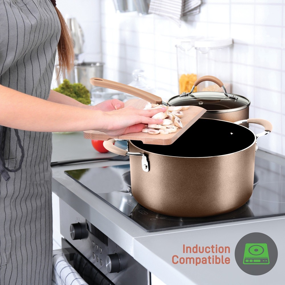 14-Piece Kitchenware Pots and Pans Set
