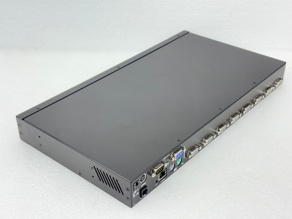 StarTech SV841HDI 8-Port Multi-Platform Digital IP KVM Switch Only - Black