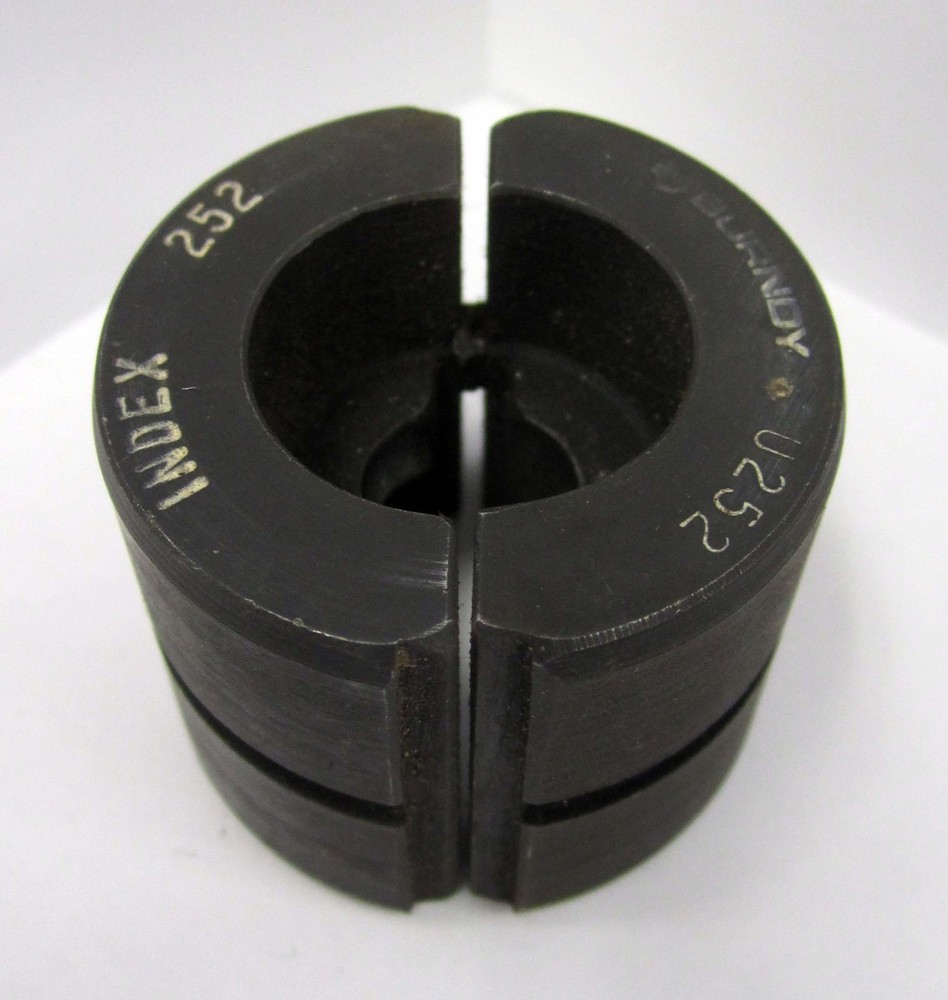 Burndy Index 252 Installation Die Compression Die U-252, Item - 420252 NIB!!!
