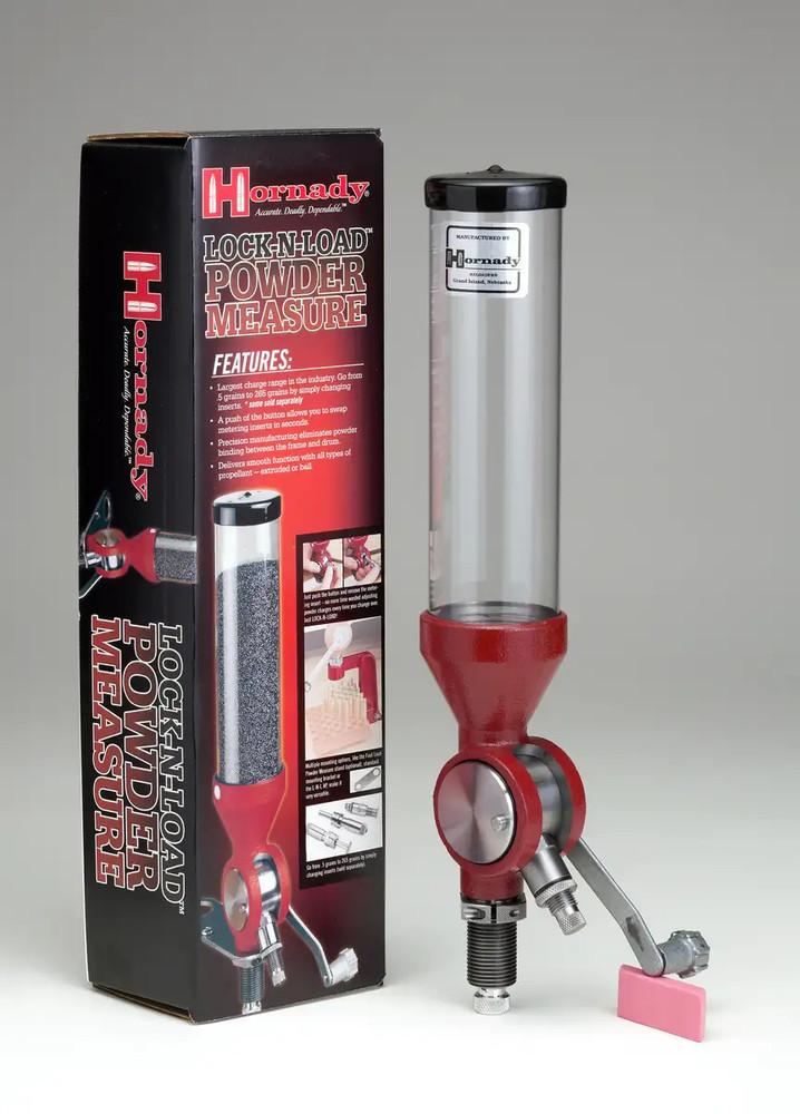 Hornady Lock N Load Powder Measure w/Push Button Release Function 050069