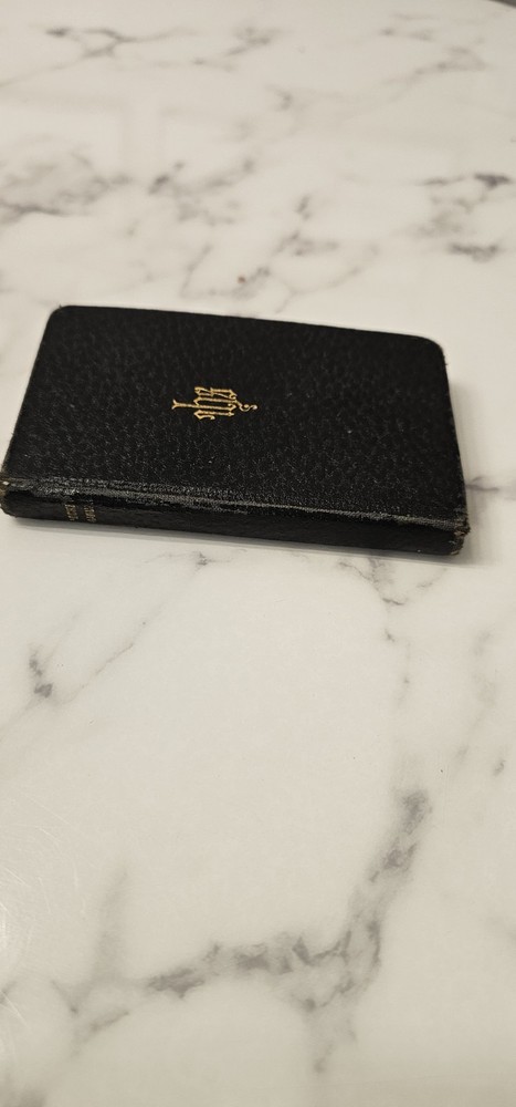 Antique Catholic Prayer Book Dated 1891