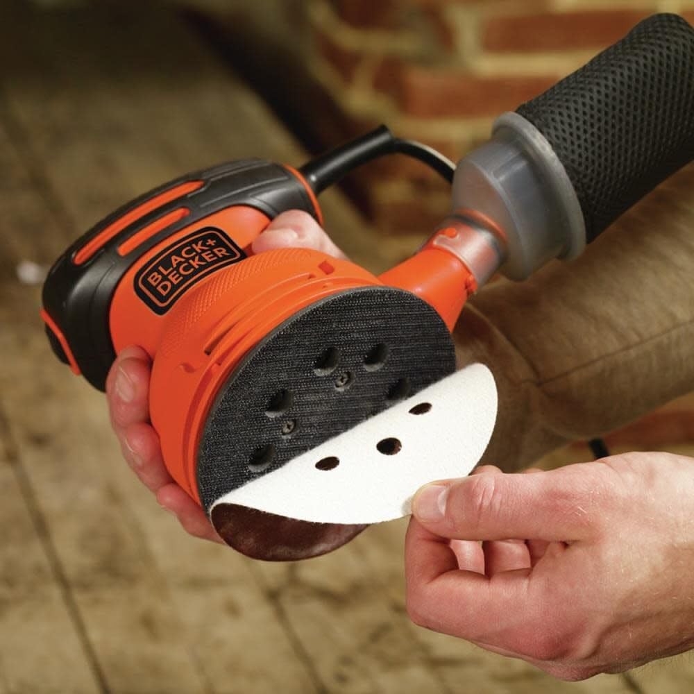 Black+Decker 5" Orbital Sander 2.0 Amp Corded