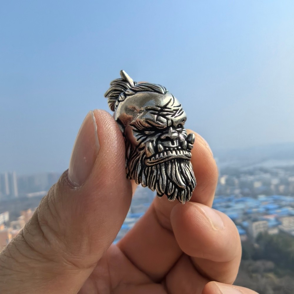 3D Pendant Cupronickel Knife Charm EDC Modification Accessory