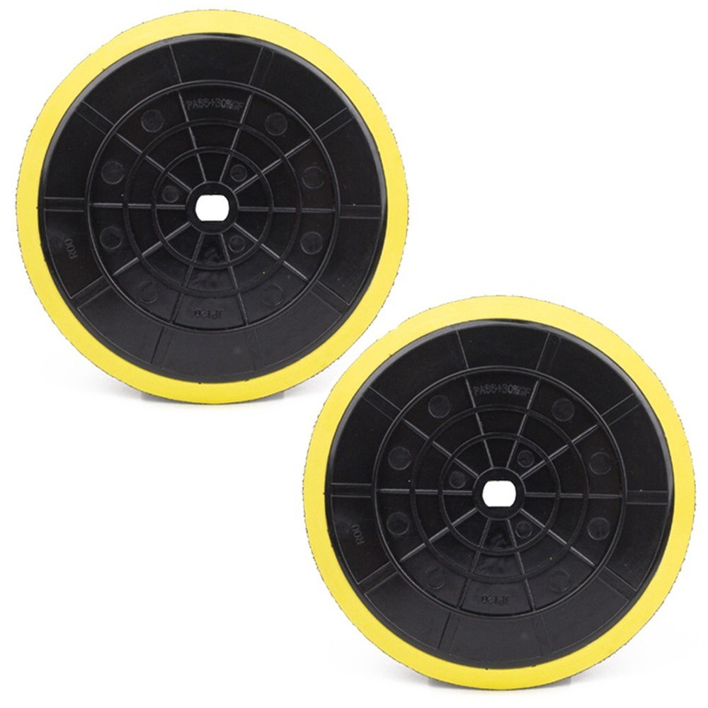 2 Pack 6 Inch Buffer Pads Replacement Backing Discs for Cordless Tools