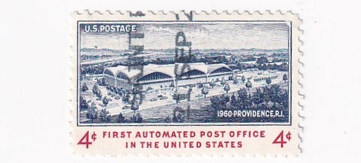 STAMP SCOTT 1164 "First Automated Post Office" 4 CENT 1960 USED - A