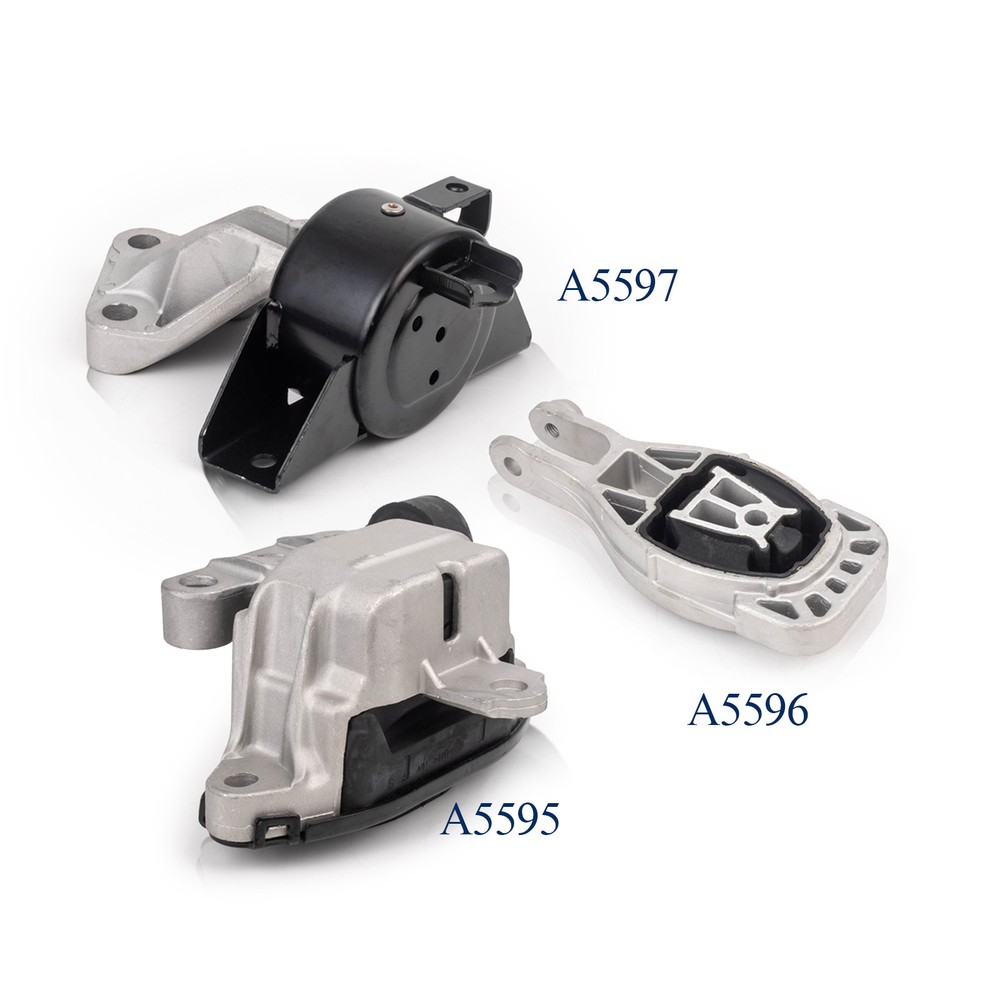 Engine Mount Set compatible with Chevrolet 2013-2016 Sonic l4 1.8L