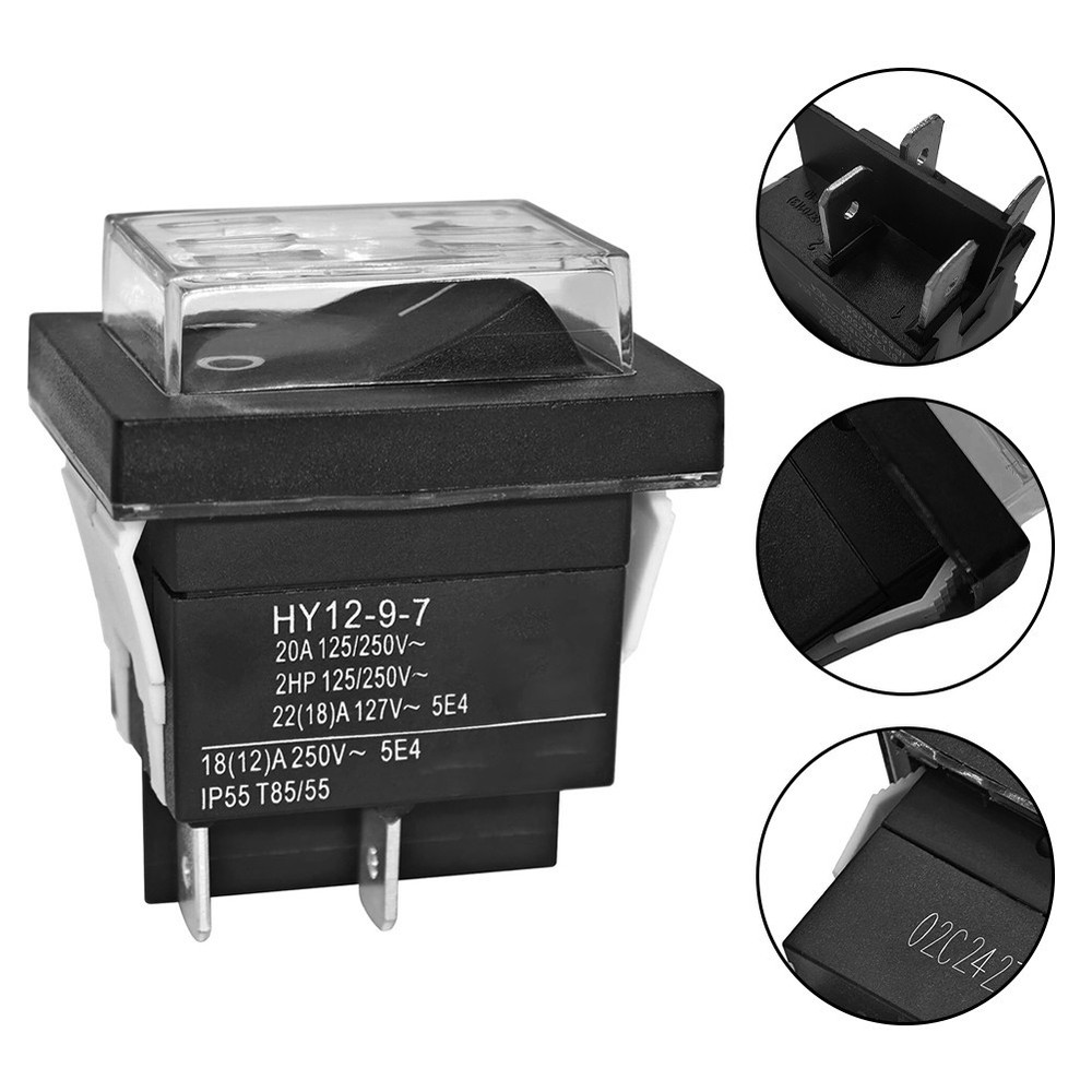 Simplified Installation Reliable Water Resistant Pushbutton Switching Options