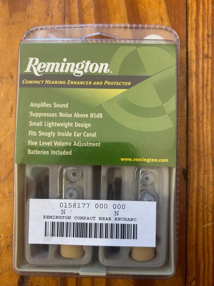 Remington compact hearing enhancer and protector