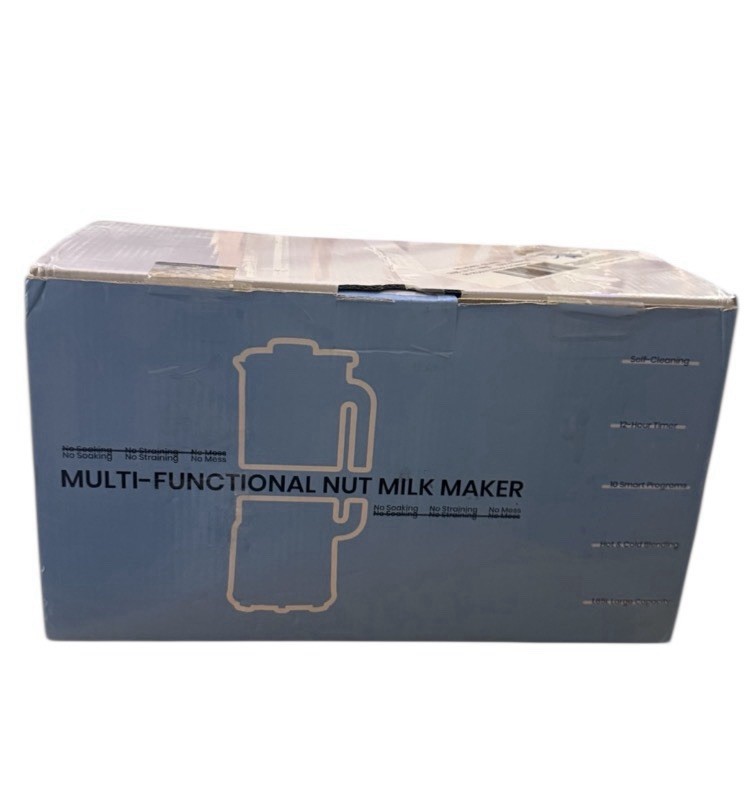 50oz Nut Milk Maker, Hot Food Processor, High-Speed Blender