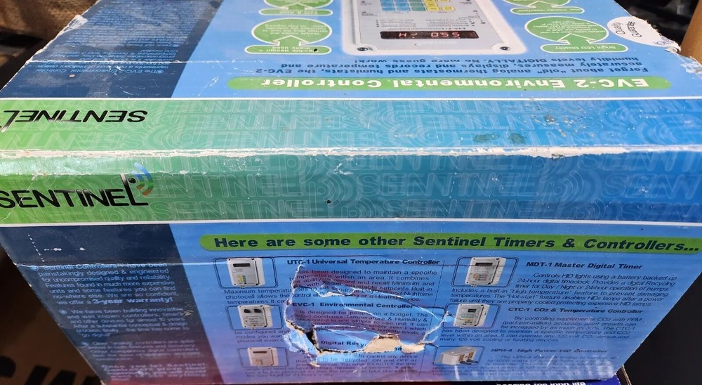 SENTINEL EVC-2 ENVIRONMENTAL CO2 CONTROLLER