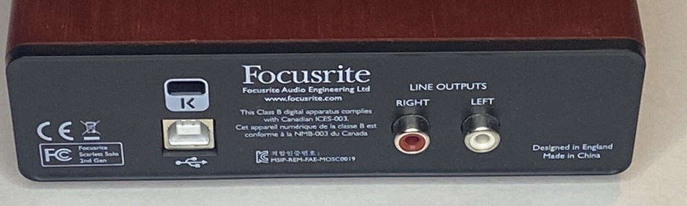 Focusrite Scarlett Solo Studio (2nd Gen) USB Audio Interface-Recording Bundle