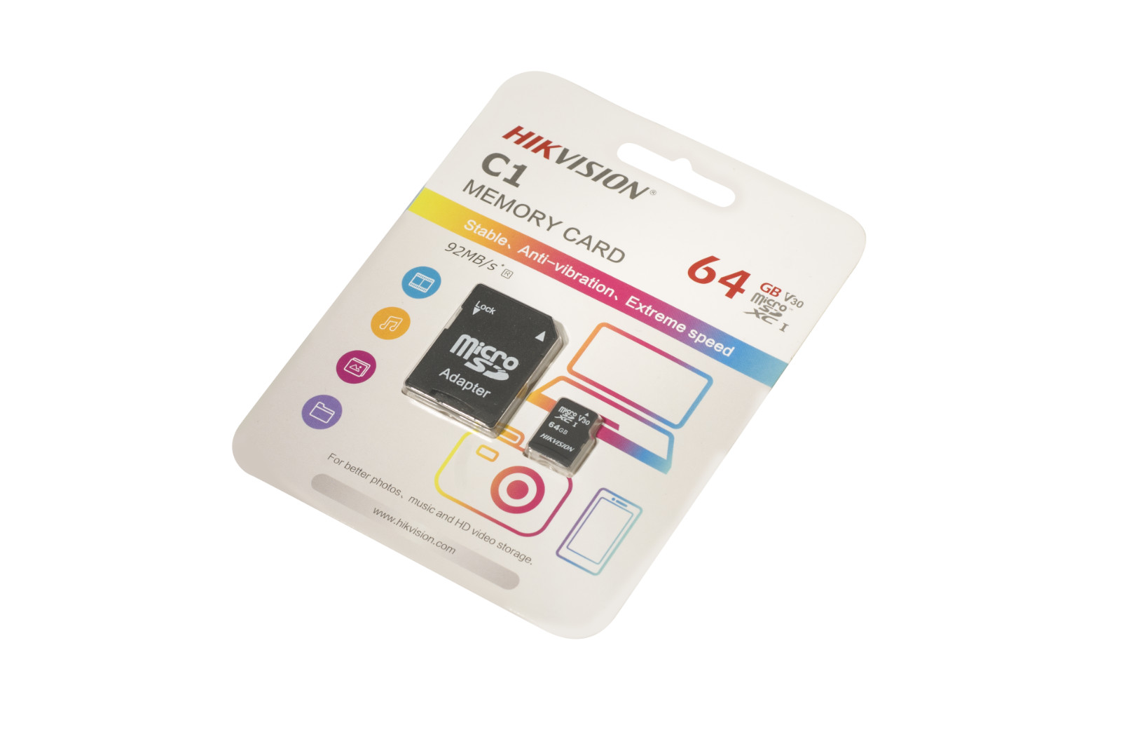 HIKSEMI 4-Pack 64GB Micro SD Card Class 10 High Speed Memory for Camera Drone