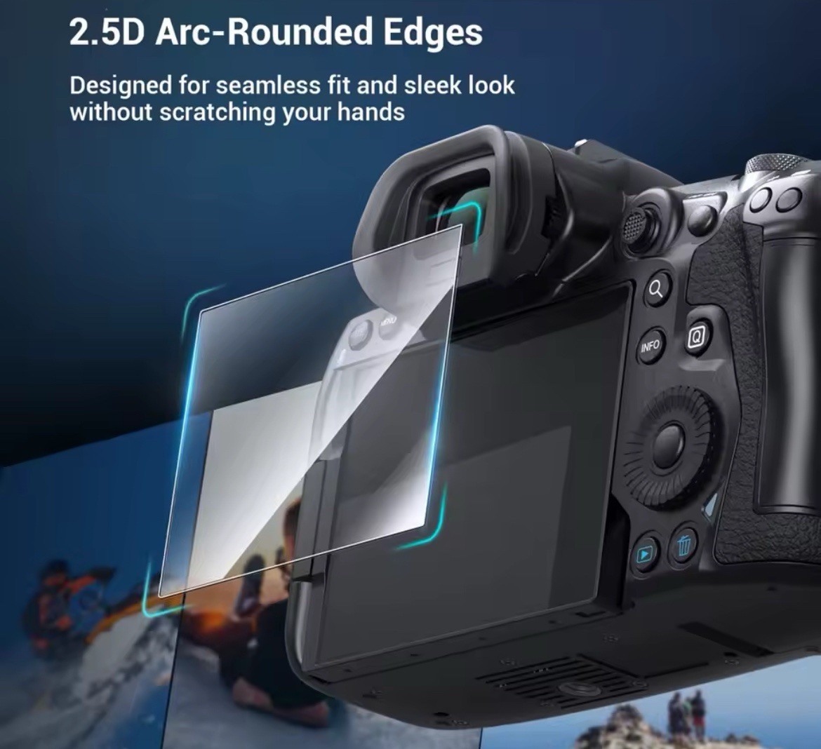 2PCS Tempered Glass for Canon PowerShot G7X Mark III G7XII G9X Screen Protector