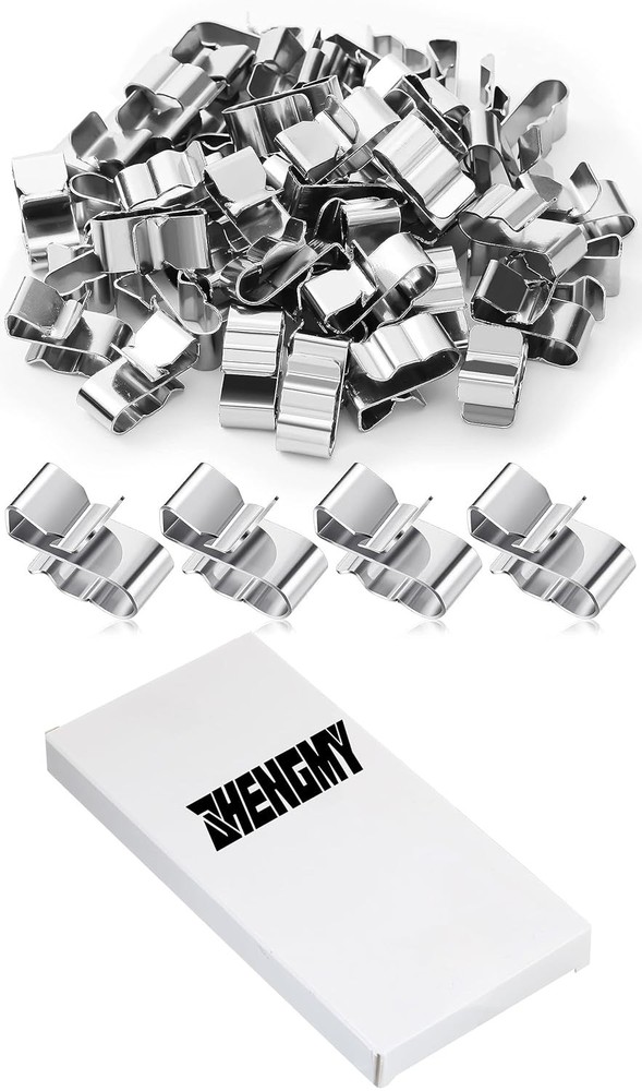 Stainless Steel Trailer Frame Wire Clips