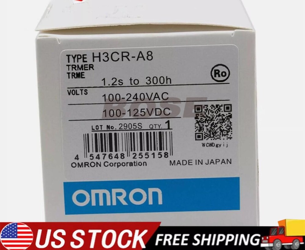 New Omron H3CR-A8 Timer Module H3CRA8 One