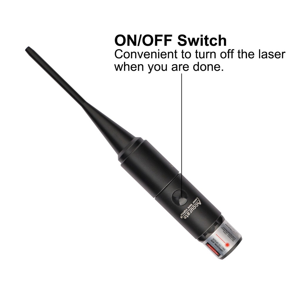 Multiple Caliber Red Laser Bore Sight Kit Upgraded Professional Bore Sighter