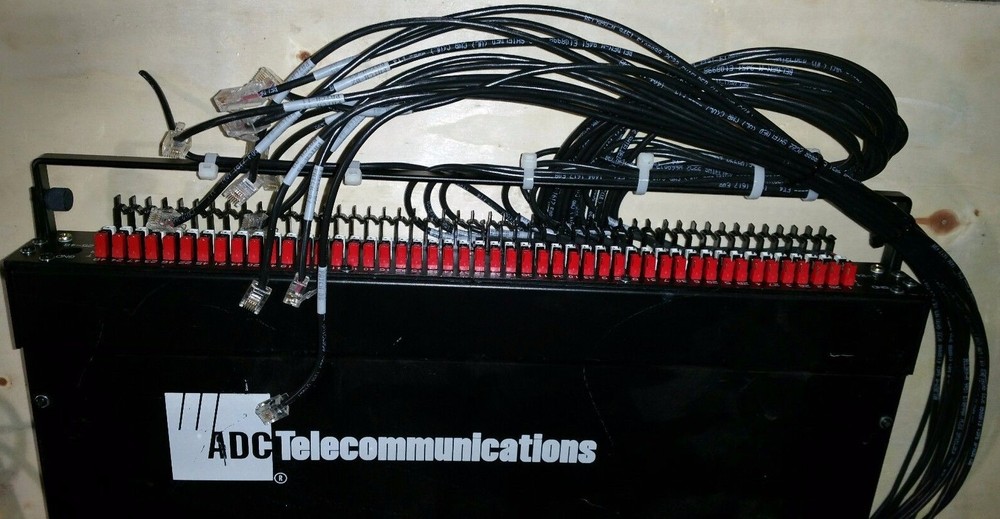 ADC-Commscope PPA1-14MKIINO ProPatch QCPII 1RU 2x24 Longframe Audio Patchbay