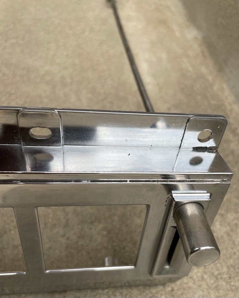 1963 Seeburg LPC1 Chrome Coin Release Mount Assembly