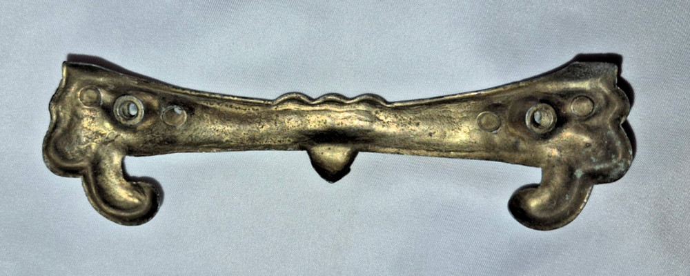 3 Fancy Brass Drawer Pulls