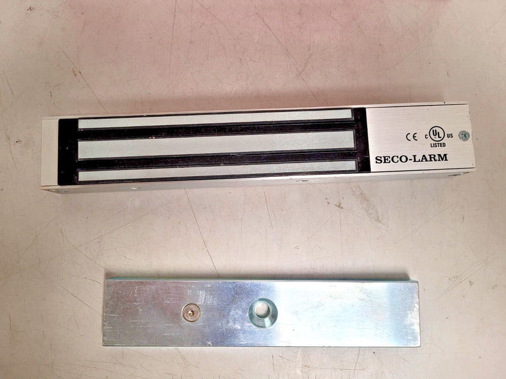 Seco larm 600lb magnetic lock E-941SA-600 open box