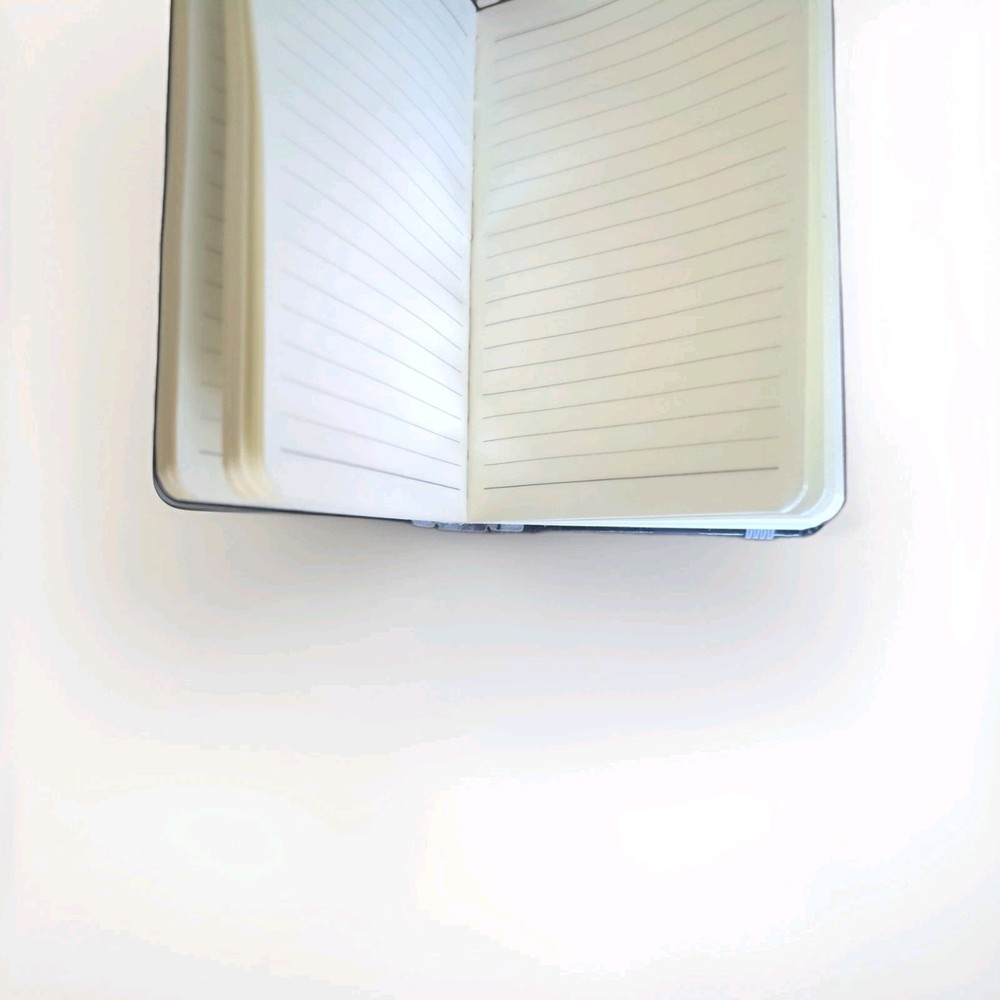 CNN Brandes Notebook With Pen - Grey - Lined Pages