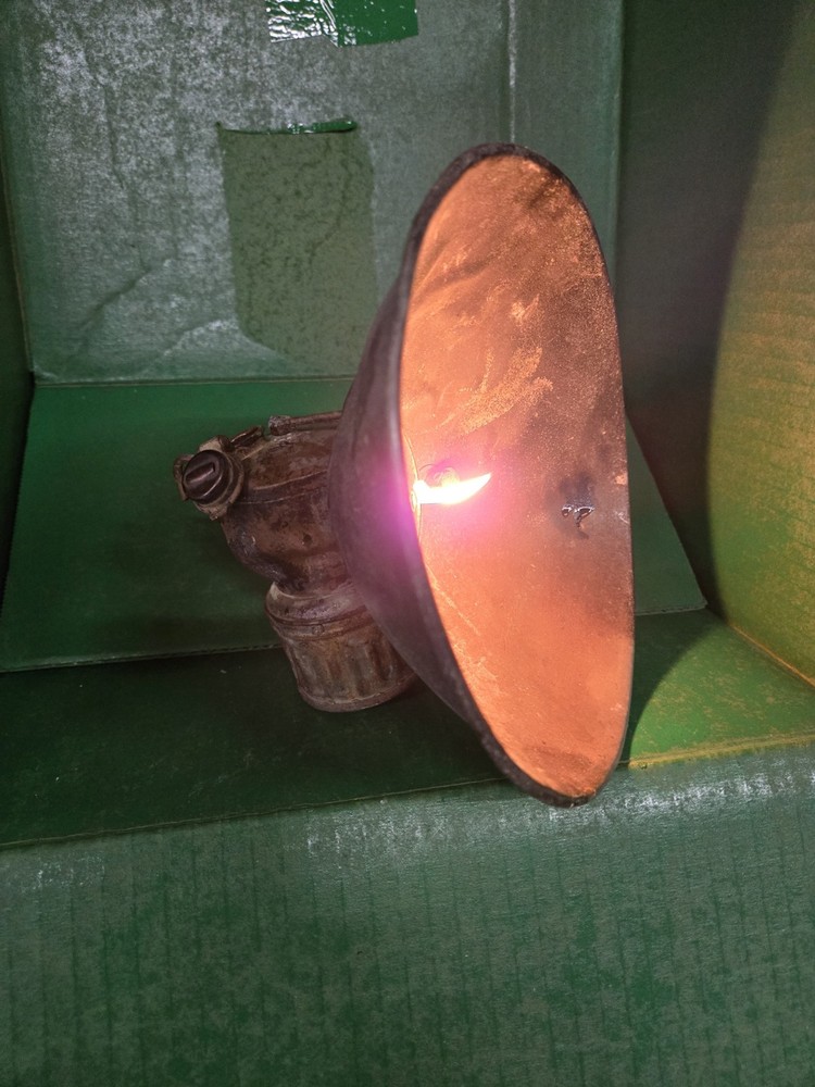 Justrite Carbide Miner's Lamp