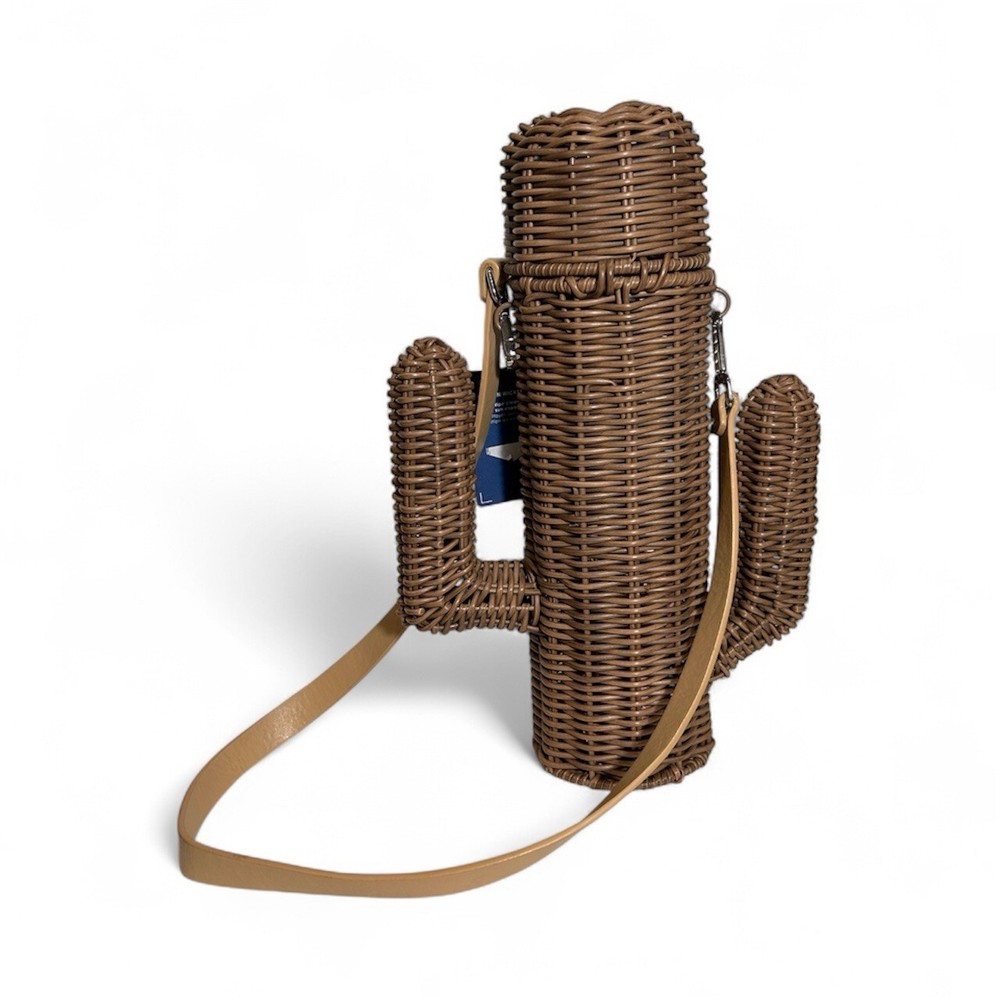 CIROA CACTUS WINE CADDY RESIN WICKER