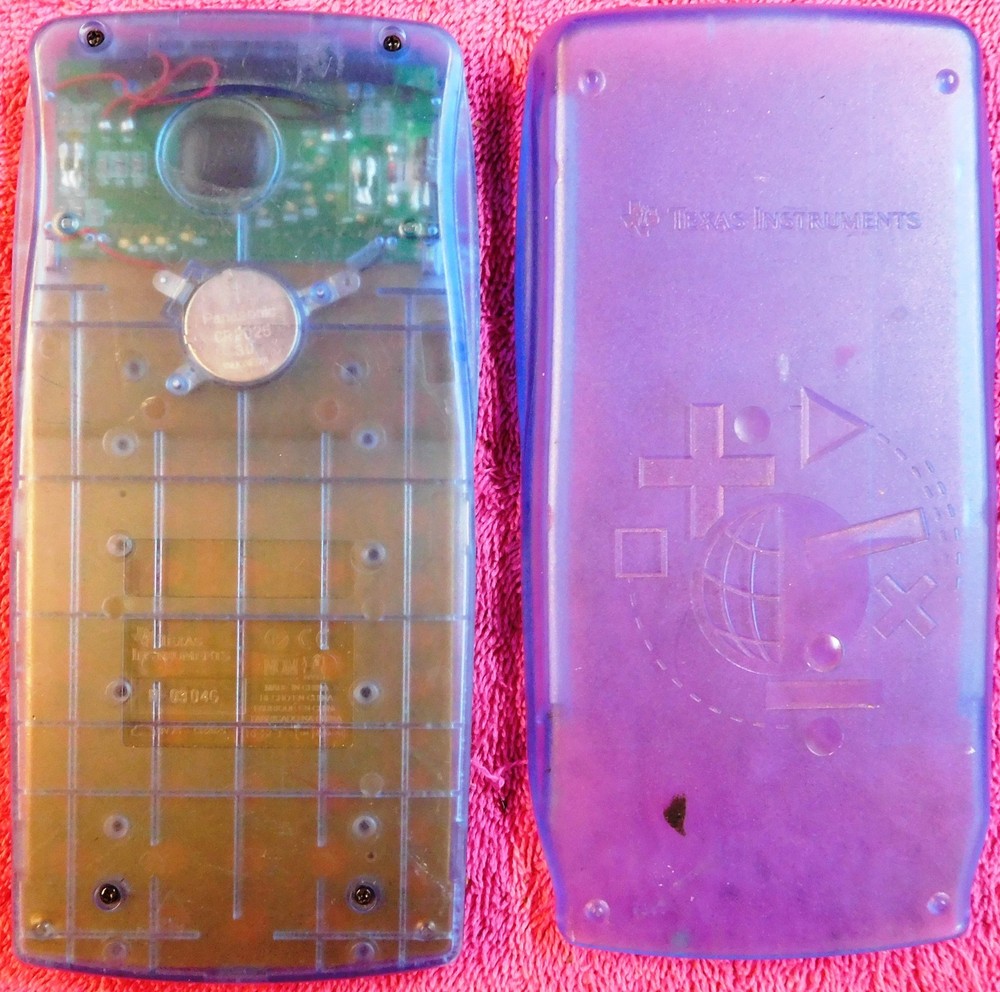 Texas Instruments working TI-15 scientific calculator.