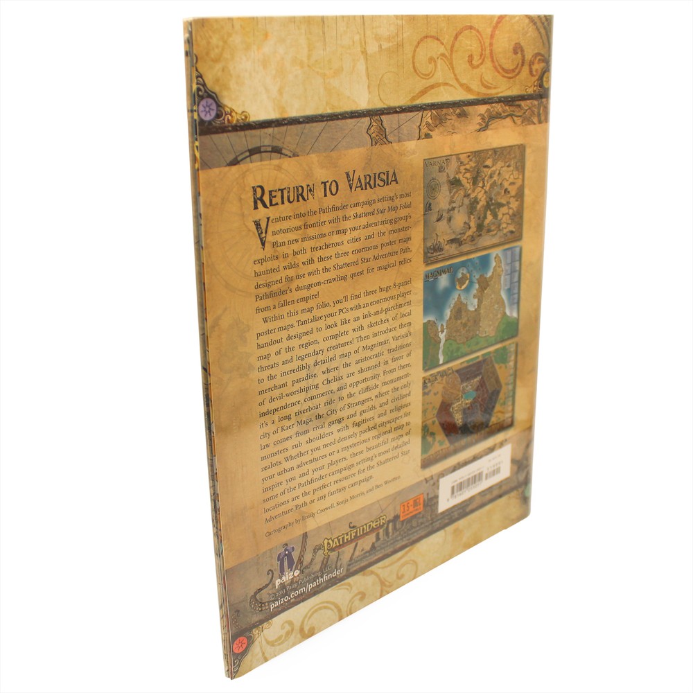 Pathfinder (RPG) Campaign Setting: Shattered Star Poster Map Folio