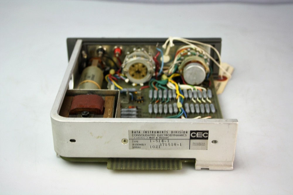 Consolidated ElectroDynamics 1-514-1 High Impedance Preamplifier