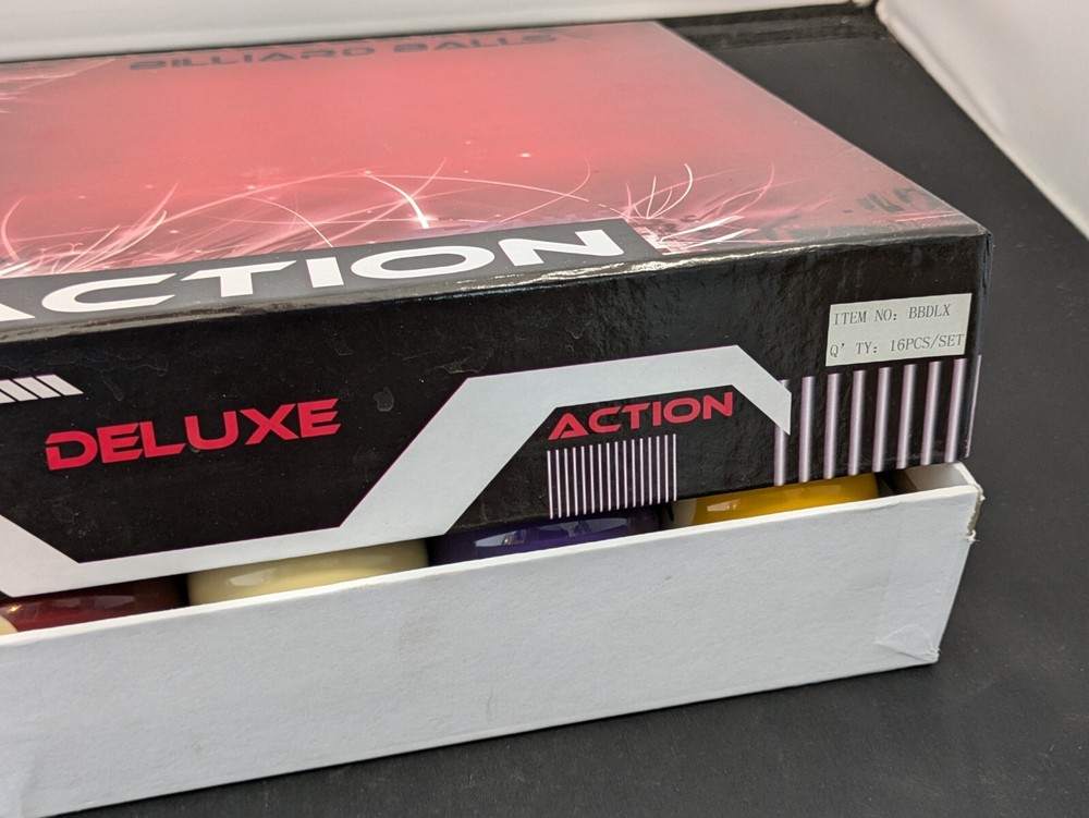 NEW Billiard Ball Set ACTION DELUXE