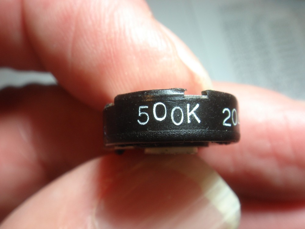 500K TRIMMER Piher PT15S Standing #17PY