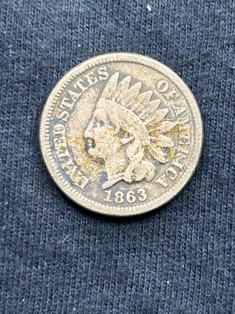 1863 INDIAN HEAD CENT