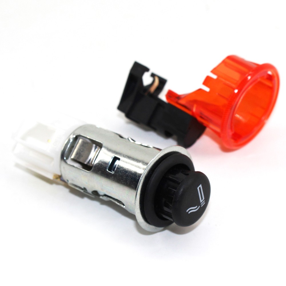 Cigarette Lighter Socket Assembly For VW Jetta Bora Golf Passat Beetle Polo Eos