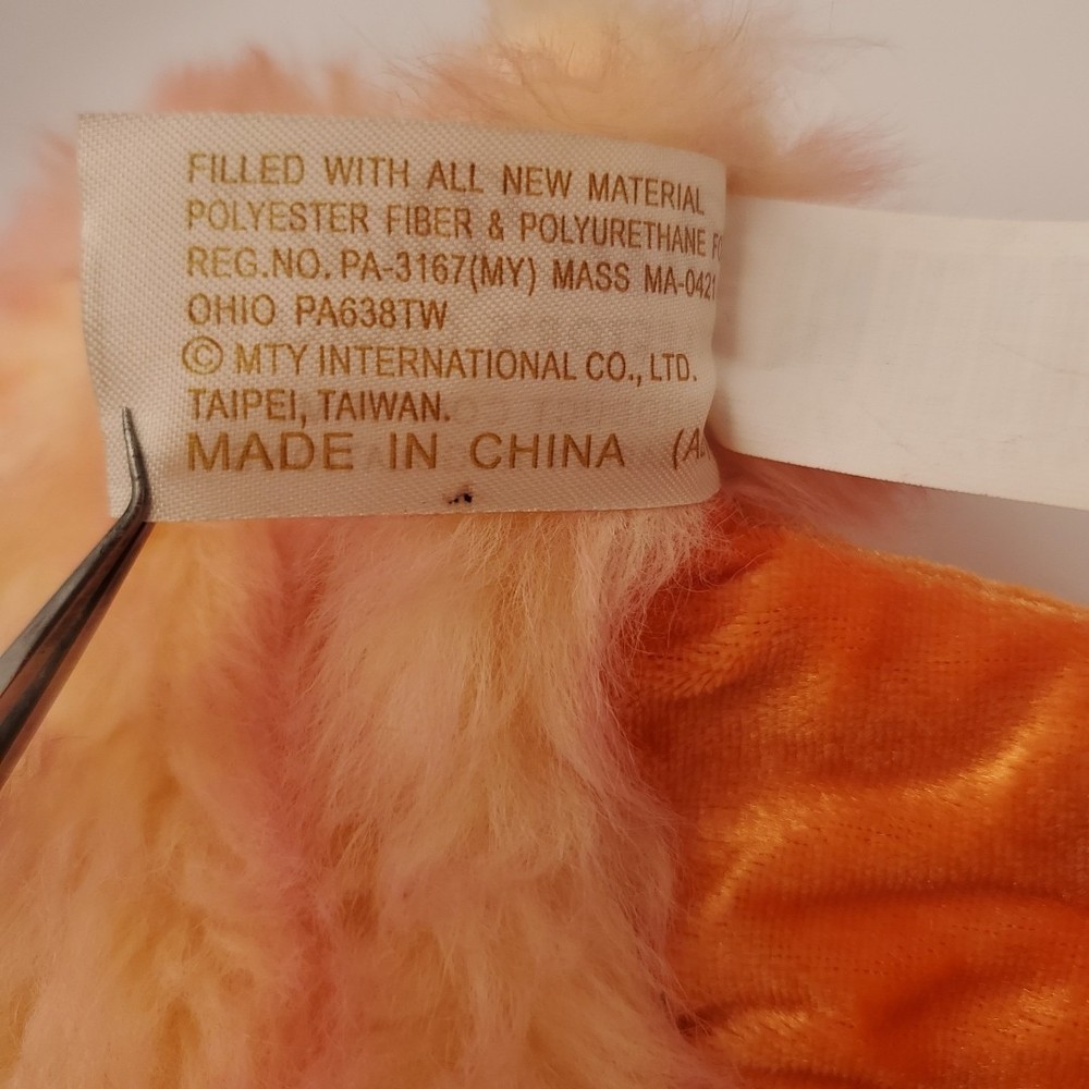 Dan Dee Vintage plush Duck Hand Puppet