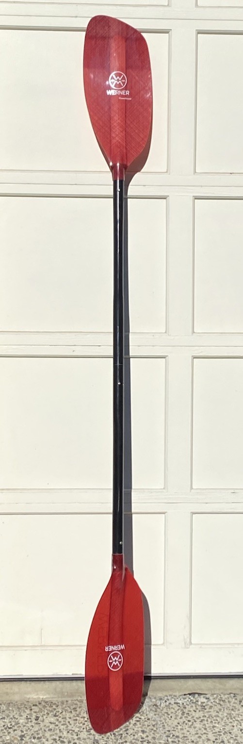Werner Powerhouse 210cm Straight Shaft Paddle